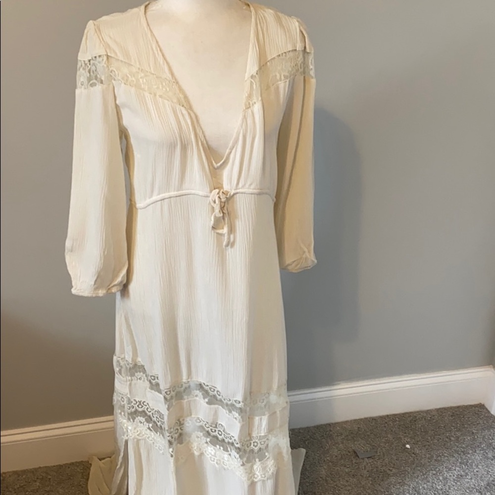 Beige Maxi Dress